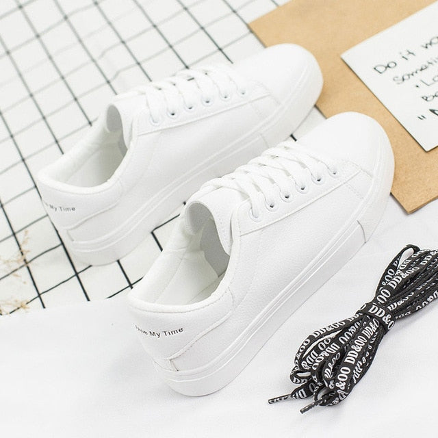 White Sneakers  Canvas Shoes