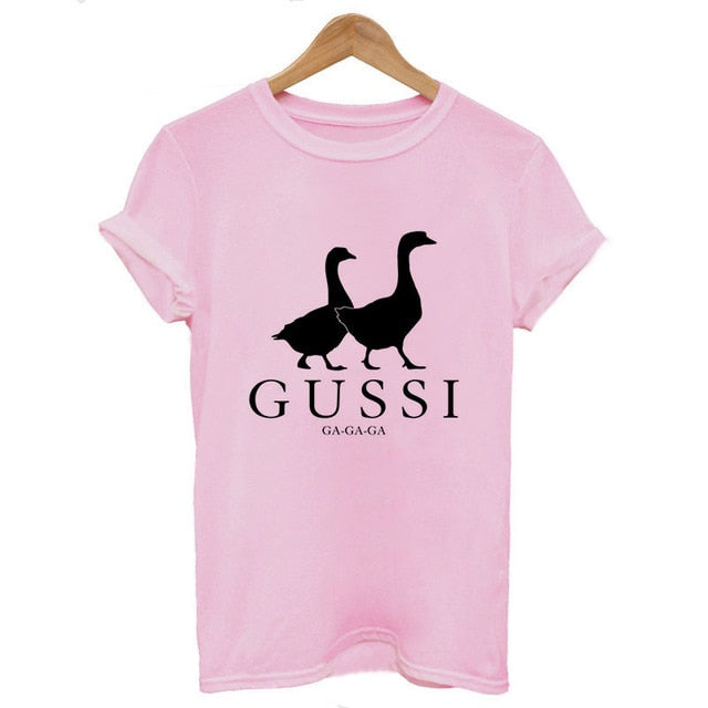 Two Goose Ga Ga Ga Gothic Vogue T-shirt