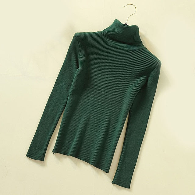 Turtleneck  Pullover Sweater