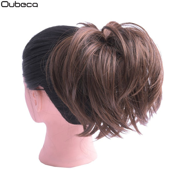 Tousled Flexible Hair Bun