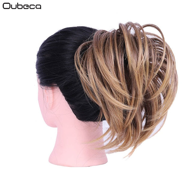 Tousled Flexible Hair Bun